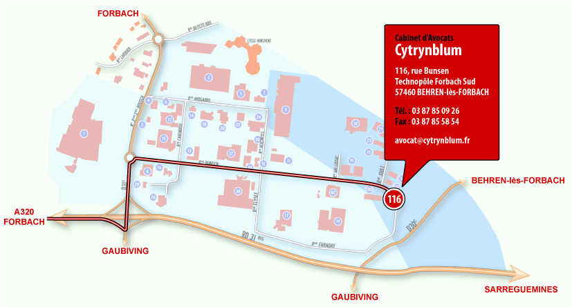 acces cabinet avocat